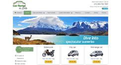 Desktop Screenshot of mietwagen-in-chile.de